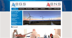 Desktop Screenshot of bgns.be
